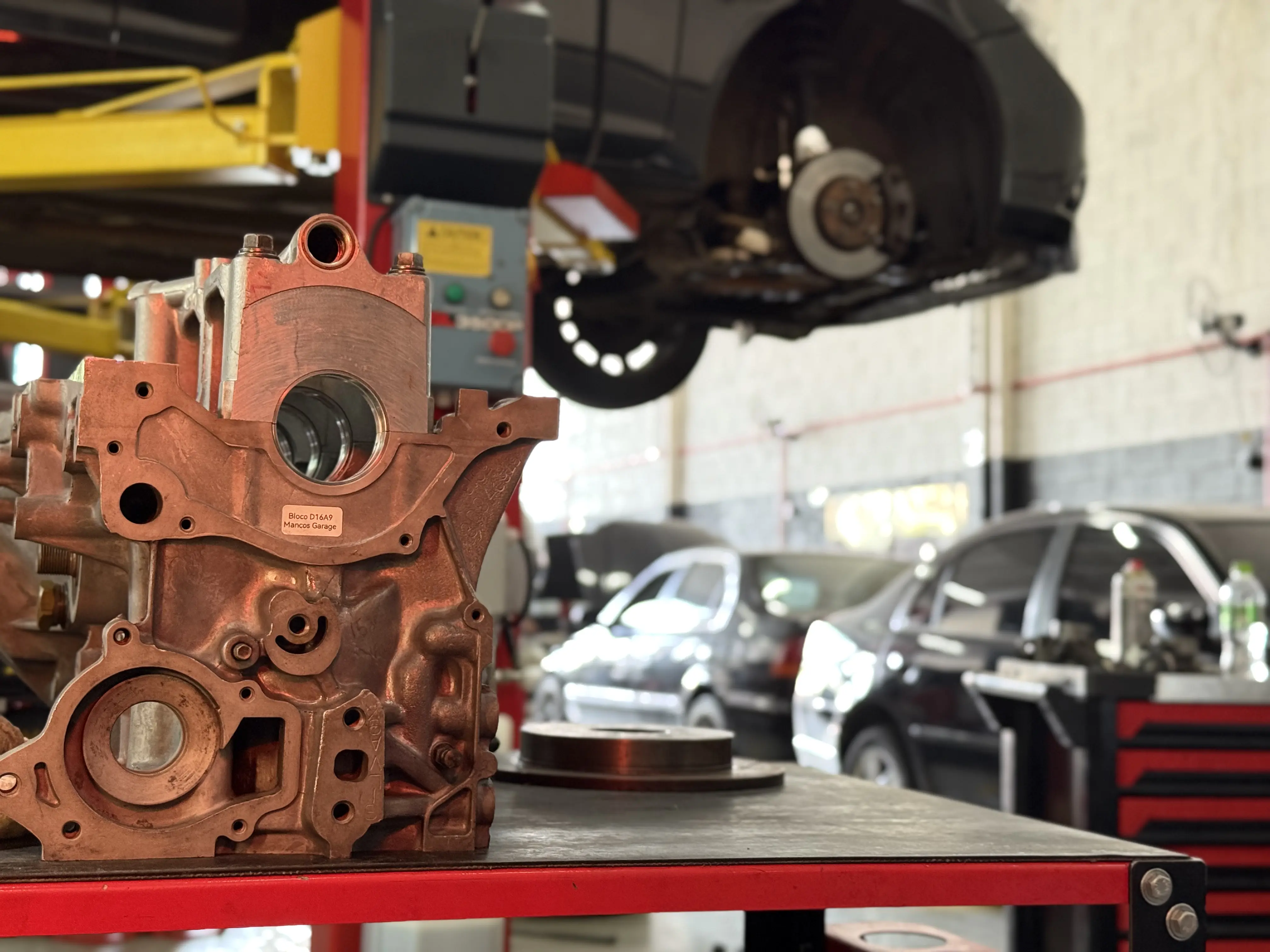Motor da Oficina Manco's Garage